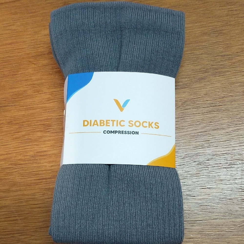 Diabetic Socks Compression - Gray